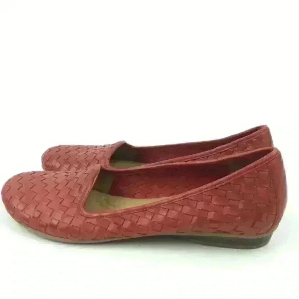 Naturalizer N5 Comfort Flats 9 N 39 Coral Leather